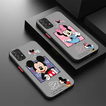 Чехол Disney Mickey Mouse Minny Для Samsung A73 A72 A71 A70 A53 A52 A51 A50 A42 A33 A32 A31 A30 A23 A22 A21S A20S A14 Чехол
