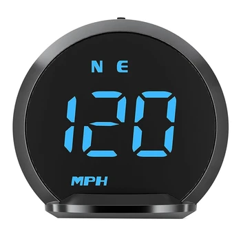 Головной дисплей Пластиковый G13 Автомобильный GPS HUD Спидометр Цифровые часы HD Головной универсальный