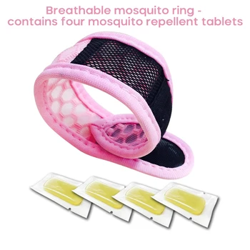Браслет-отпугиватель комаров, браслет для наручных часов от комаров, браслет от укусов комаров, детские подарки