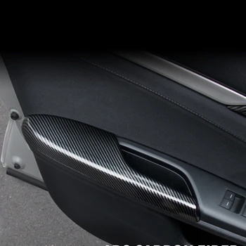 Защитный чехол для дверного подлокотника из АБС-пластика с ручной отделкой, модификация для Honda Civic 10th 2016 2017 2018 2019 2020