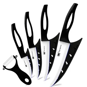 Набор Керамических Ножей XYj С Овощечисткой 3 