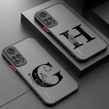 Дизайнерский Чехол для телефона Realme GT Neo 6 7 7I 8 8I 9I Pro Plus C15 C20 C21 C21Y C31 C35 GT Neo2 Cover Coupe с буквами G ~ L
