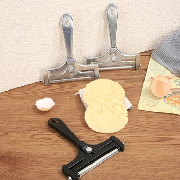 NUBECOM Нож для нарезки сыра Регулируемой толщины Инструмент для резки сыра и масла Прочные Резаки для сыра Терка Кухонные Принадлежности Инструменты для нарезки сыра