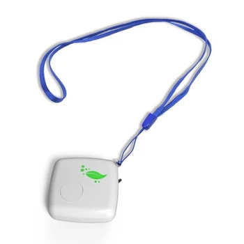 Портативный очиститель воздуха Negative, USB Перезаряжаемое носимое ожерелье, дезодорант воздуха для небольшого пространства Clear F19A