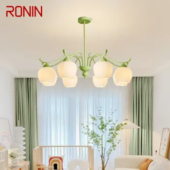 Современная потолочная люстра RONIN Светильники Flesh Creative Decor Светодиодный Подвесной светильник для домашней спальни