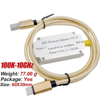 USB RF Power Detector USB Communication Программное Обеспечение Для Измерения Амплитуды 100K-10GHZ Экспорт Данных Курсоров Меток V5 2 для Радиолюбителей