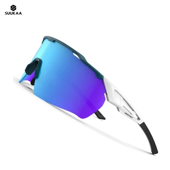 Suukaa Новые женские велосипедные очки с защитой UV400, поляризованные линзы, солнцезащитные очки, ультралегкие спортивные очки, велосипедные солнцезащитные очки