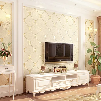 Обои в виде ромба с современной геометрией, домашний декор, обои в виде стекающейся сетки для гостиной, телевизор, диван, фон, настенная роспись