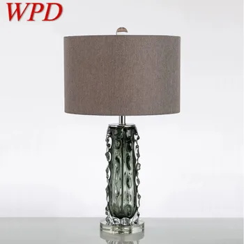 Настольная лампа WPD Nordic Modern Glaze, модная художественная гостиная, спальня, отель, светодиодная настольная лампа с индивидуальностью и оригинальностью