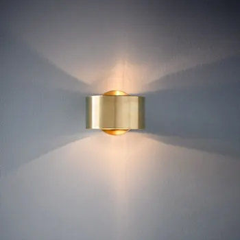 Настенный светильник Современное освещение Гостиная Прикроватная тумбочка для спальни Украшение столовой Скандинавские лампы Простое Золотое освещение настенного светильника