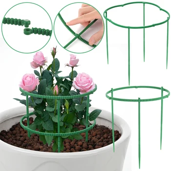 12шт Пластиковая подставка для растений Подставка для орхидей из крабовых лап, Съемный Держатель для крепления растений для садовых принадлежностей внутри и на открытом воздухе