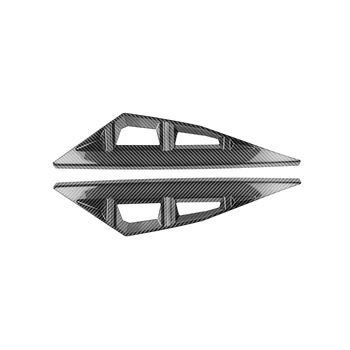 Накладка для передних противотуманных фар в стиле углеродного волокна, накладка для противотуманных фар, накладка для противотуманных фар для Hyundai IONIQ 6 2022 2023 +