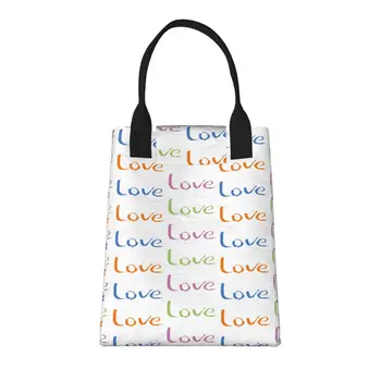 Большая модная сумка для покупок на День Святого Валентина с ручками, многоразовая хозяйственная сумка из прочной винтажной хлопчатобумажной ткани