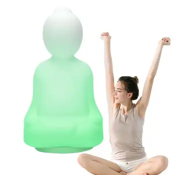 Дыхательная световая медитация Визуальный инструмент для медитации осознанности Со светом, замедляющий дыхание, успокаивающий разум, подарок для