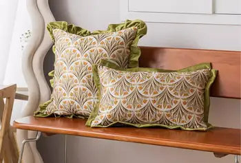 Наволочка в виде оранжевого тюльпана, для дивана, гостиной, спальни, прикроватной т-образной подушки