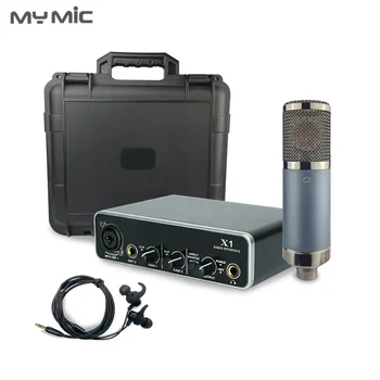 MX21 Хорошие микрофоны музыкальное студийное записывающее оборудование профессиональный полный комплект звуковой карты наушники Аксессуары для компьютера ноутбука