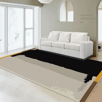 Ковры Nordic Light в роскошном стиле, современные минималистичные ковры для гостиной, Ковер для украшения комнаты Большой площади, Прикроватный ковер для домашней спальни