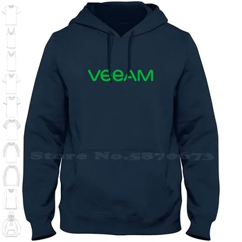 Модная толстовка с логотипом Veeam, толстовка с капюшоном, высококачественные графические толстовки