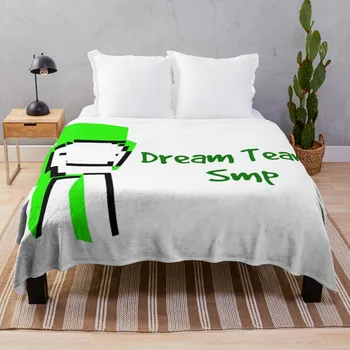 Dream Team SMP design 2 пледа, свободное одеяло, пушистое лохматое одеяло, пушистые мягкие одеяла