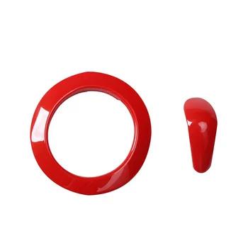 Красная накладка ручки переключения передач, декоративная накладка рычага переключения передач на 2011-2017 годы
