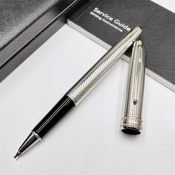 МАМА, Высококачественные шариковые ручки-роллеры объемом 163 МБ, дизайн с волнистой текстурой, Металлические канцелярские принадлежности, школьные канцелярские принадлежности с серийным номером