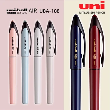 Гелевая ручка с чернилами Japan UNI Free Control UBA-188C Black Technology Limited Фирменная прямая ручка с жидкой водой канцелярские принадлежности