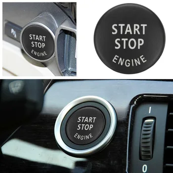 Черная кнопка Включения, Крышка переключателя, Центральная кнопка двигателя для BMW X1 E84 X3 E83, Передний Старт-стоп, Совершенно Новый