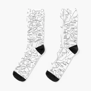 Носки F1 Circuits Носки мужские хлопчатобумажные чулки для мужчин забавные компрессионные носки для мужчин