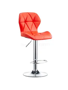 Барный подъемный стул высокий табурет стойка регистрации кассовый аппарат спинка стула Барный стул Чайный магазин кресло для отдыха вращающийся минималистский дом